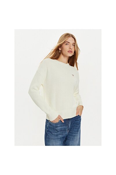Guess Jeans Pulover de damă W4BR08Z3HM1 Crem
