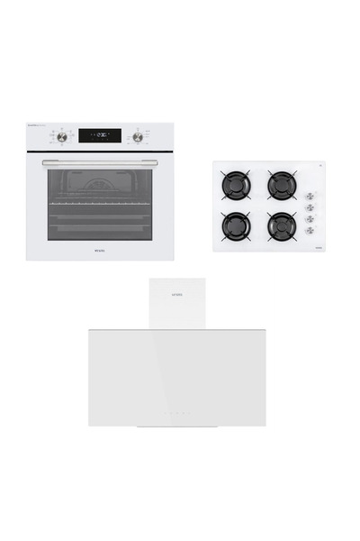 Vestel Beyaz Ankastre Seti(AF-7841 B+ AO-65104 B + AD 63340 B)