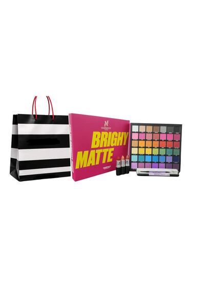 HARMONY MAKE UP مجموعة هارموني الاحترافية المكياج - Bright Matte Collection م...