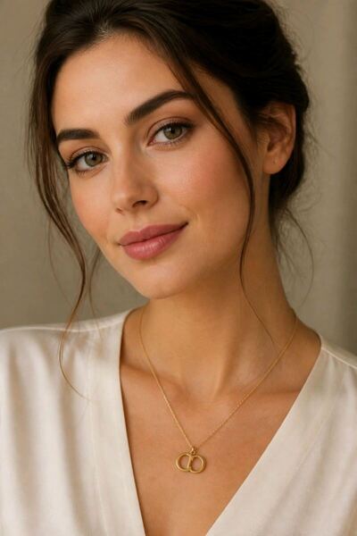Monalisa Home Luxury Figured Adjustable Necklace