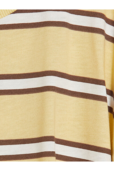 LC Waikiki Crew Neck Striped Boy T-Shirt