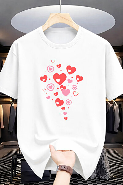 Pink Sky Premium Oversize T-Shirt 100% Cotton Unisex Comfortable Fit Trending...