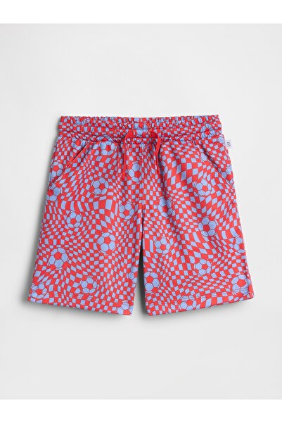 GAP Erkek Bebek Turuncu Pull-On Mesh Şort