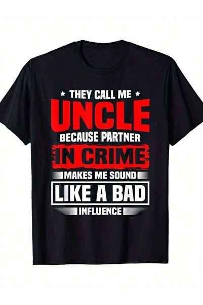 45 BPM تي شيرت Favorite They Call Me Funny Best Uncle مصنوع من القطن بنسبة 10...