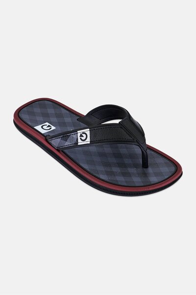Cartago Men Maiorca ll Logo Thong Slip On Slippers, Multicolor