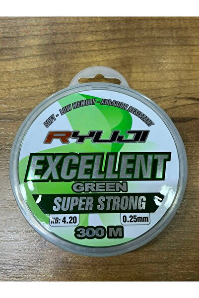 EXCELLENT GREEN SUPER STRONG 0,20 MM 300 METRE MİSİNA