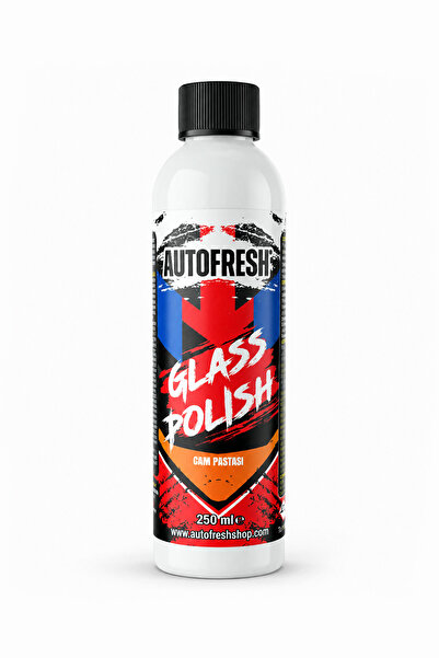 AutoFresh GLASS POLISH CAM PASTASI 250ML - CAM ÇİZİK GİDERİCİ VE CAM PARLATICI