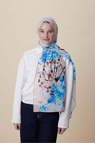 Maisa شال كورال كريب