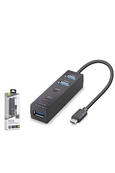 BSD iETOP TU0529 نوع-C 3.2 الجيل الأول محور 4 منافذ 5 جيجابت في الثانية 80 سم...