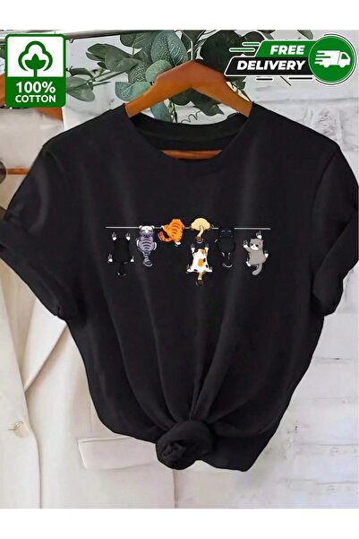 YHDZ 100% Cotton,women's Casual Cotton T0Shirt,Breathable Fabric, Machine Was...