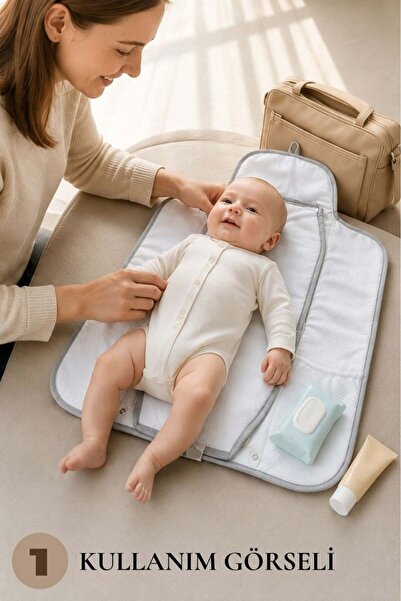 Cantoy Babydola Seyahat Pratik Alt Açma Minderi Premium Kalite | Katlanabilir...