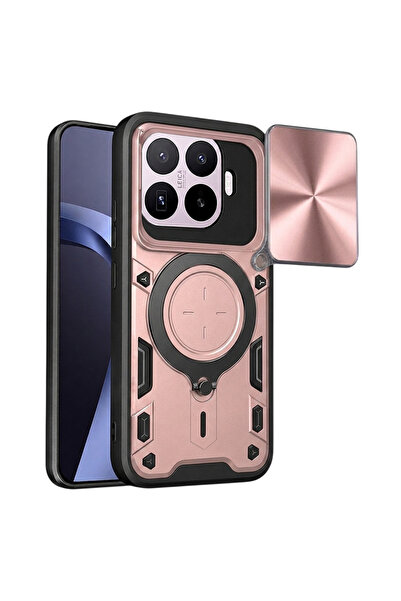 CLICK Husa pentru Xiaomi 17T Pro, CamGuard Pro, protectie antisoc, roz