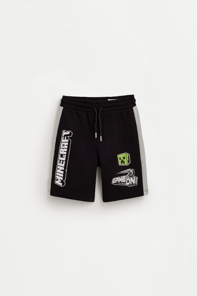 LEFTIES Minecraft jogger bermuda