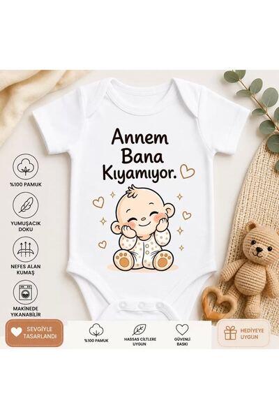 Outdoor One 100% Cotton Mommy Doesn'T Wear Me Out Baby Bodysuit Envelope Coll...