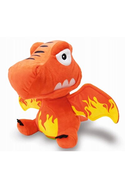 NO BRAND Mega jajozaurys pogrmocy lawy flame 26 cm dinozaur roșu