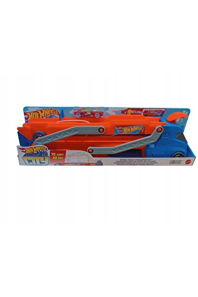 HOT WHEELS TRANSPORTOR NA 9 AUT 2W1 CAMION REMORCĂ LANSATOR DE CAMIOANE