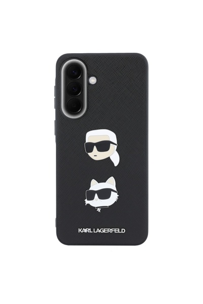 Karl Lagerfeld Husă Saffiano Karl și Choupette pentru Samsung Galaxy A57 5G, ...
