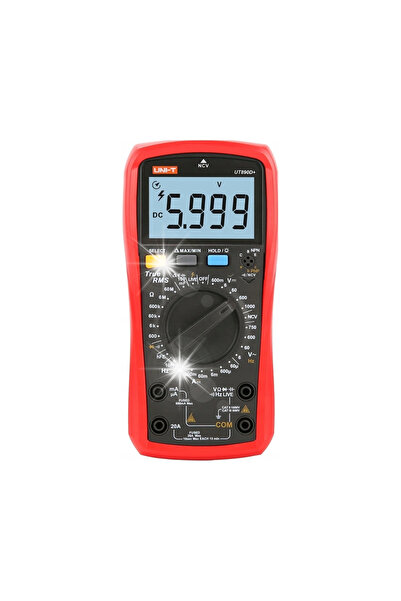 unı-t Multimetru Universal Digital Ampermetru Ut890D+ True RMS NCV