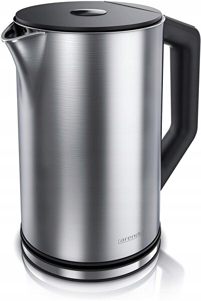 Arendo Fierbător electric 1.5L 2200W Oțel Control temperatură Elegant