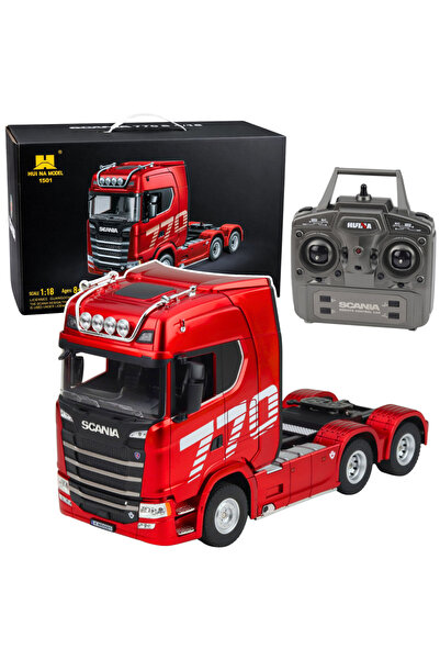 LeanToys Camion tractor Scania Telecomandă RC Huina 1501 Roșu 1:18