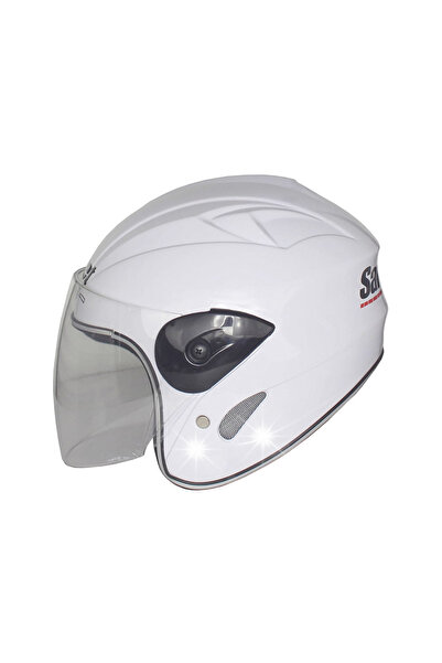 SAFEBET Cască de motocicletă pentru copii, scuter, quad, ATV, kart, role, măr...