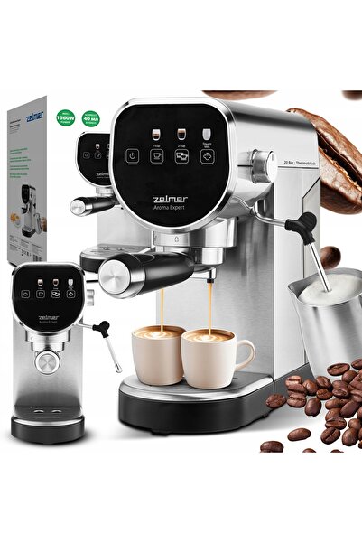 Zelmer Aparat de cafea cu spumator de lapte sub presiune 20 bari 1360W