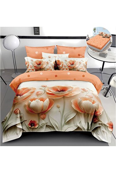 Pucioasa Fabrica Premium fine Cotton Duvet Cover Set - 5D RANGE - with Stretc...