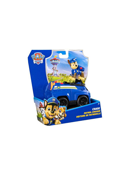 PAW PATROL , Police Vehicle with Chase Toy Figure