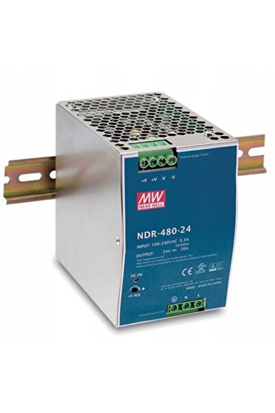 NO BRAND Sursă de alimentare în comutație pentru șină DIN Mean Well Ndr-480-2...