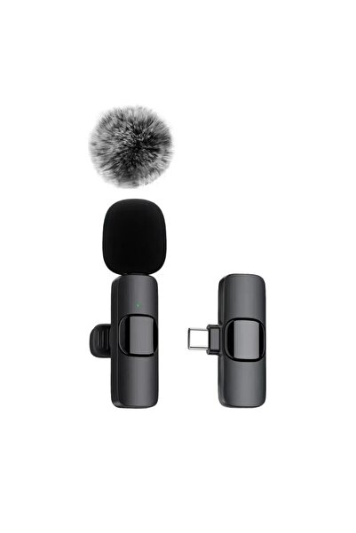 Choice4 1in1 For Type-C Mini Portable Wireless Lavalier Microphone for Live B...