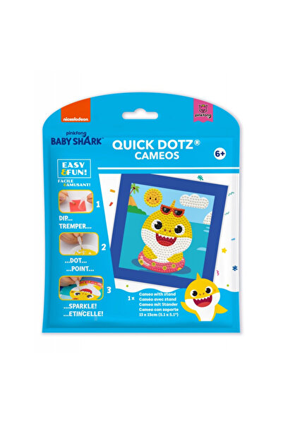 diamond dotz Set creativ de pictură cu diamante - Baby Shark
