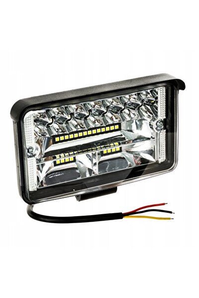 NO BRAND 2 x faruri de lucru LED combo halogen 12-24V, kit omologare E9