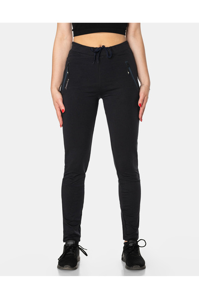 NO BRAND Pantaloni de trening sport de damă, din bumbac, pentru antrenament 4...