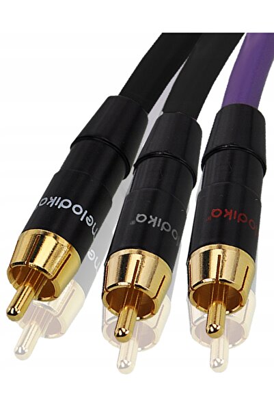 NO BRAND Cablu pentru subwoofer tip Y Melodika Mdswy60 Purple Rain 1 RCA - 2 ...