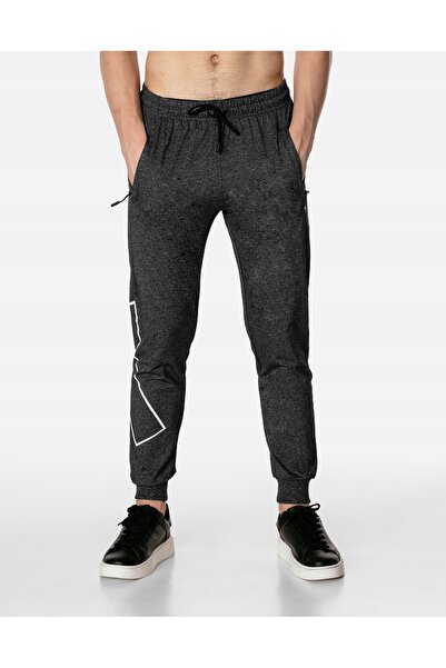 NO BRAND Pantaloni sport de trening pentru bărbați, din bumbac, cu manșetă, 4...