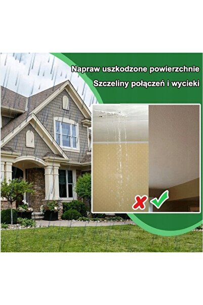 NO BRAND Adeziv transparent impermeabil pentru pereți exteriori, gresie de ba...