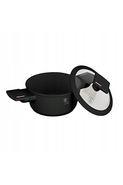 NO BRAND Mini oală cu capac 14 cm Berlingerhaus Monaco/ Black Rose Bh-8285