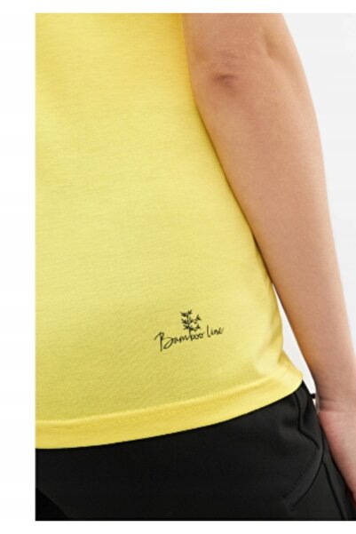 NO BRAND Tricou de damă Viking Lenta Bamboo S Galben
