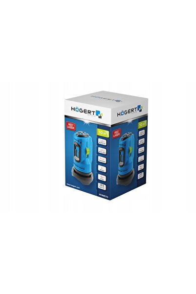 NO BRAND Nivelă laser automată cu linii în cruce Hoegert Technik 10m Roșu