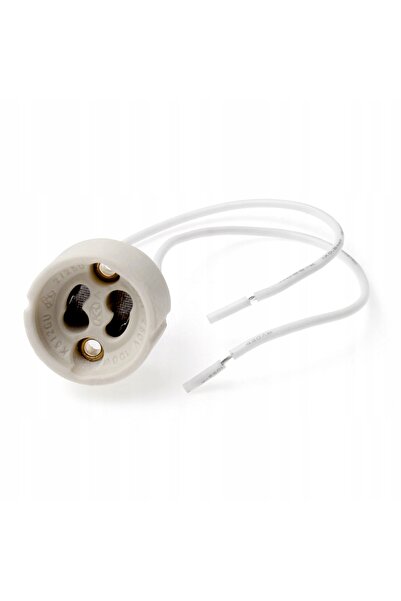 NO BRAND 6x Bec LED GU10, în formă de lampă cu halogen, sticlă pătrată, negru...