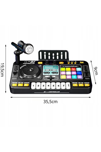 NO BRAND Suprimo DJ Kid Consolă Mixer DJ pentru Copii Controler Bluetooth Mic...