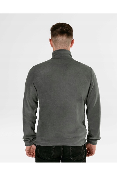 NO BRAND Hanorac călduros din fleece pentru bărbați, fleece extensibil, cu fe...