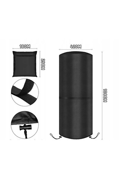 NO BRAND Husă pentru radiator, pentru terasă exterioară, impermeabilă, 108X42...