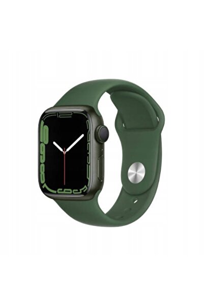 NO BRAND Curea originală Apple Watch Solo Loop 45mm mărimea 7 Trifoi
