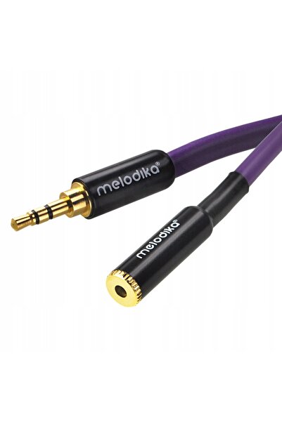 NO BRAND Melodika Mdpmj60 Purple Rain Cablu Prelungitor Mini Jack 3.5mm Stere...