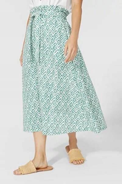 NO BRAND FUSTĂ MIDI CU MODEL CASUAL MANTARAY S