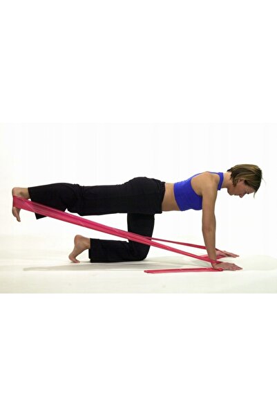 NO BRAND Bandă elastică de exerciții Theraband Gold Rubber 5,5m