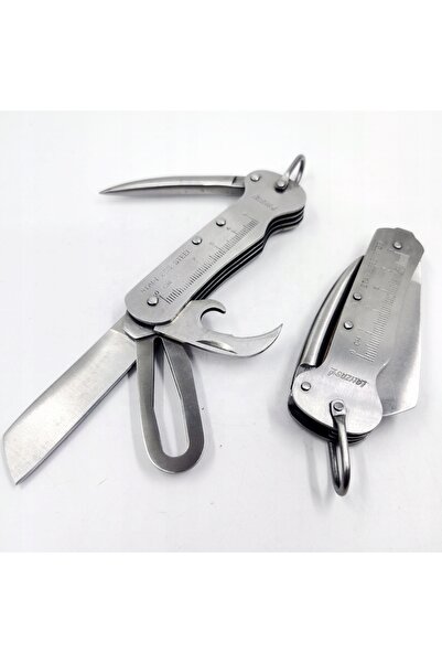 NO BRAND Cuțit de marinar inoxidabil Bosmański Skipper - 9,5cm + Toc - Lalizas