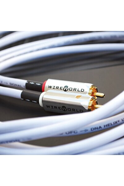 NO BRAND Cablu 2x RCA - 2 RCA CINCH STEREO AUDIO WIREWORLD SOLSTICE 10 SOI 1m