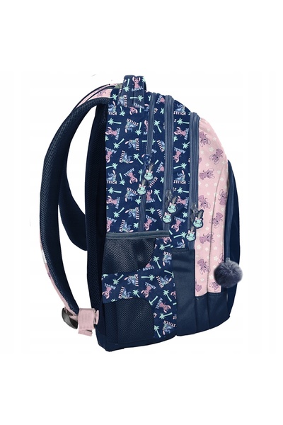 NO BRAND Rucsac școlar Paso multicompartimentat Lilo și Stitch multicolor 19l